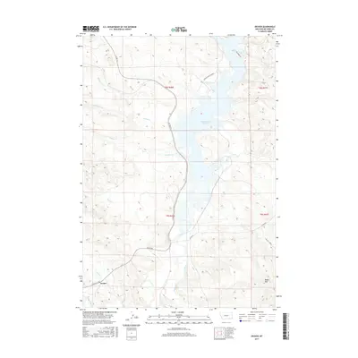 2017 Map of Decker, 2017 Print