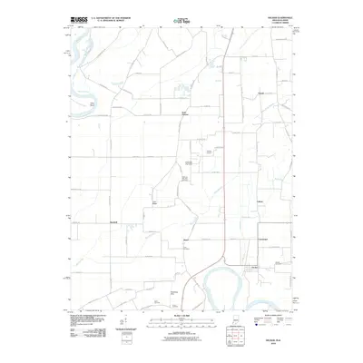 2010 Map of Decker, 2010 Print