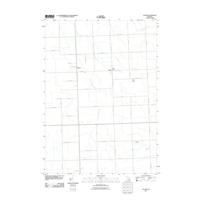 2011 Map of Decker, 2011 Print