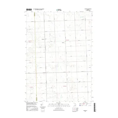 2017 Map of Decker, 2017 Print
