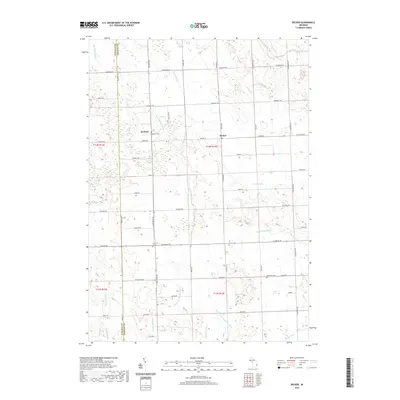 2019 Map of Decker, 2019 Print