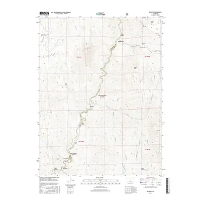 2016 Map of Deckers, 2016 Print