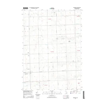 2014 Map of Deckerville, 2014 Print