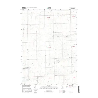 2017 Map of Deckerville, 2017 Print