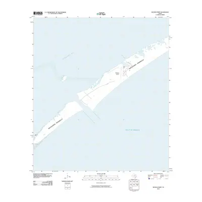 2010 Map of Decros Point, 2010 Print