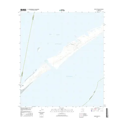 2016 Map of Decros Point, 2016 Print