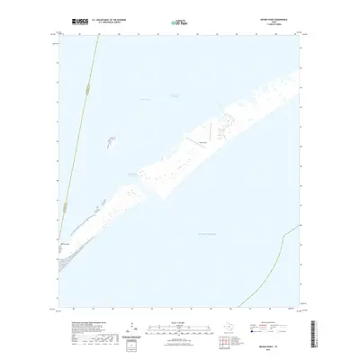 2022 Map of Decros Point, 2022 Print