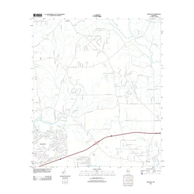 2012 Map of Dedeaux, 2012 Print