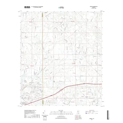 2018 Map of Dedeaux, 2018 Print