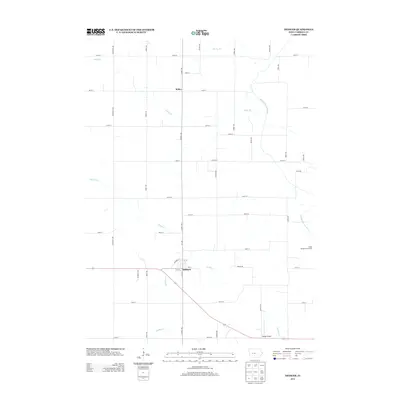 2013 Map of Dedham, 2013 Print