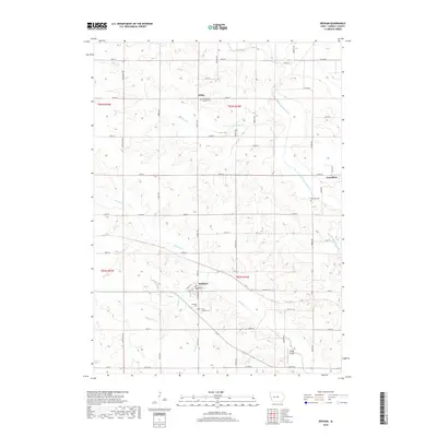 2018 Map of Dedham, 2018 Print