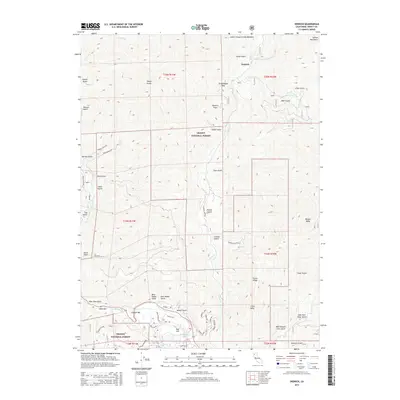2015 Map of Dedrick, 2015 Print