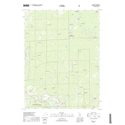 2018 Map of Dedrick, 2018 Print