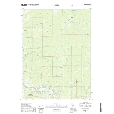 2022 Map of Dedrick, 2022 Print