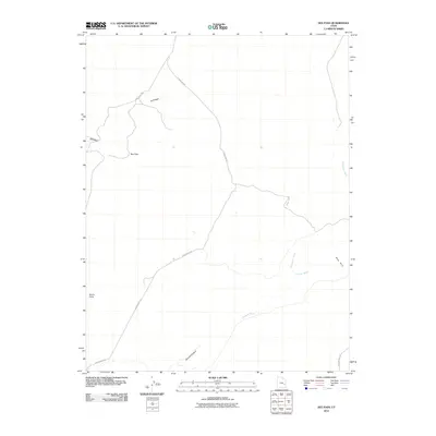 2010 Map of Dee Pass, 2010 Print