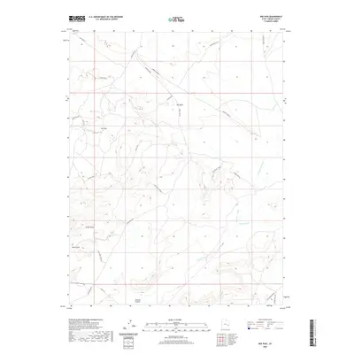 2020 Map of Dee Pass, 2020 Print