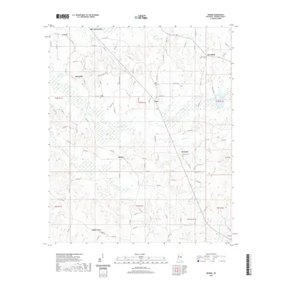 2020 Map of Deemer, 2020 Print