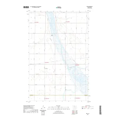 2020 Map of Deep, 2020 Print
