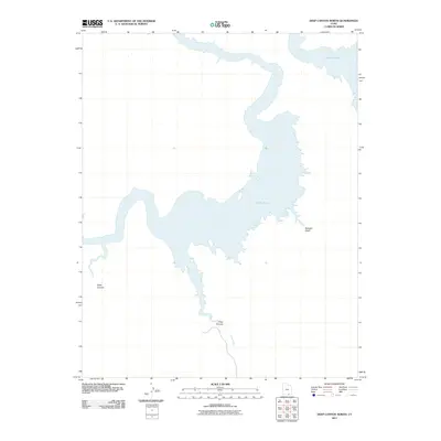 2011 Map of Deep Canyon North, 2011 Print