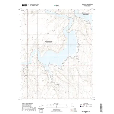 2020 Map of Deep Canyon North, 2020 Print