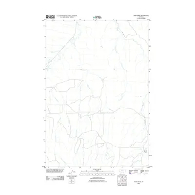 2011 Map of Deep Creek, 2011 Print