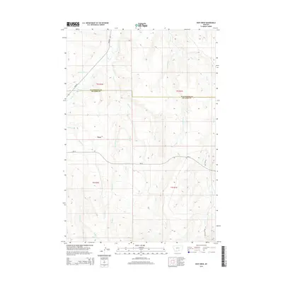 2014 Map of Deep Creek, 2014 Print