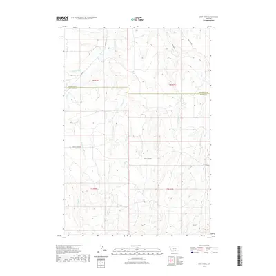 2020 Map of Deep Creek, 2020 Print