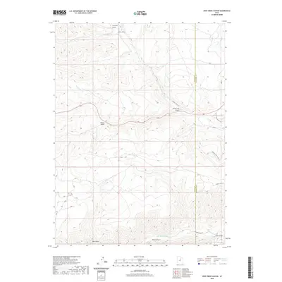 2020 Map of Deep Creek Canyon, 2020 Print