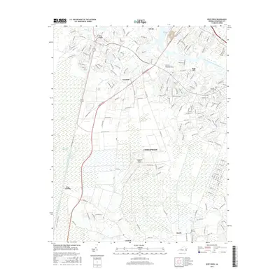 2016 Map of Deep Creek, 2016 Print