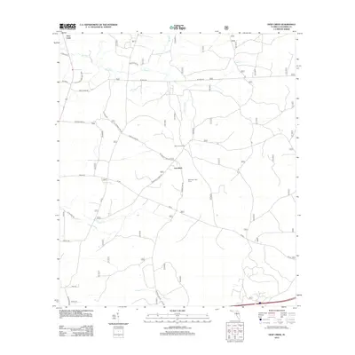 2012 Map of Deep Creek, 2012 Print