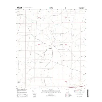 2015 Map of Deep Creek, 2015 Print