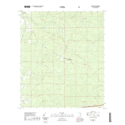 2021 Map of Deep Creek, 2021 Print