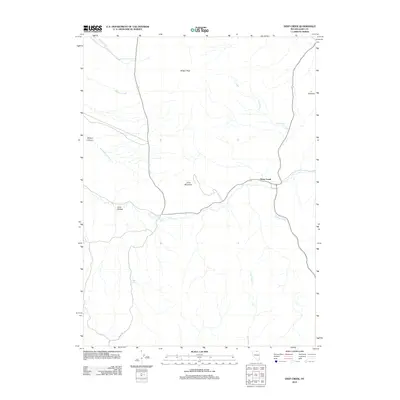 2012 Map of Deep Creek, 2012 Print