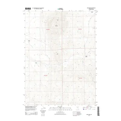 2014 Map of Deep Creek, 2014 Print