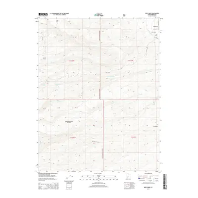 2014 Map of Deep Creek, 2014 Print