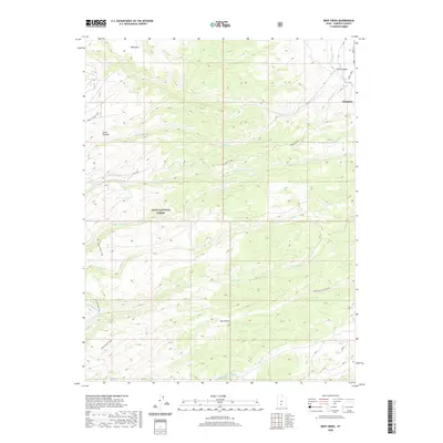 2020 Map of Deep Creek, 2020 Print