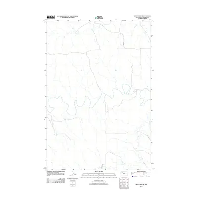 2012 Map of Deep Creek NE, 2012 Print