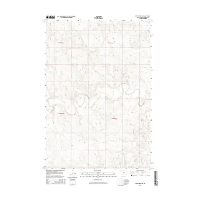 2015 Map of Deep Creek NE, 2015 Print