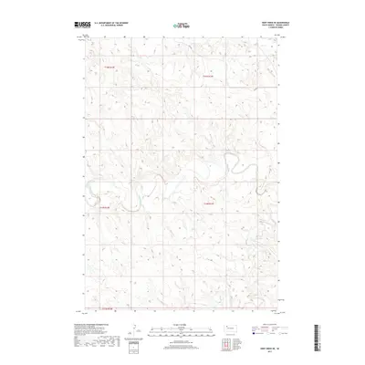 2017 Map of Deep Creek NE, 2017 Print