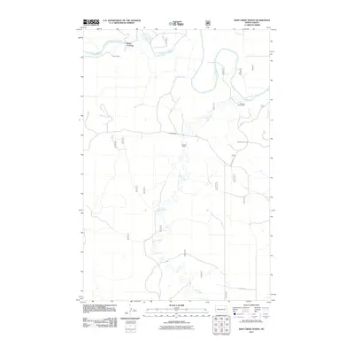 2011 Map of Deep Creek North, 2011 Print