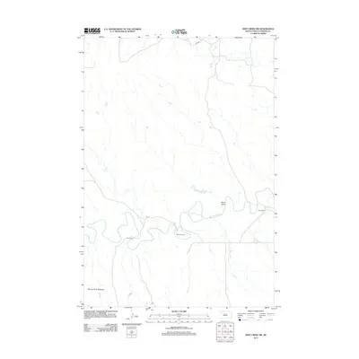 2012 Map of Deep Creek NW, 2012 Print