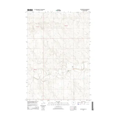 2015 Map of Deep Creek NW, 2015 Print