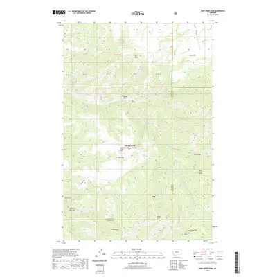 2020 Map of Deep Creek Park, 2020 Print