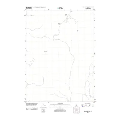 2010 Map of Deep Creek Peak, 2010 Print