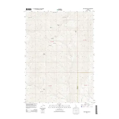 2013 Map of Deep Creek Peak, 2013 Print
