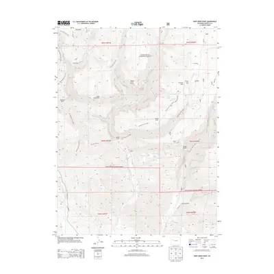 2013 Map of Deep Creek Point, 2013 Print