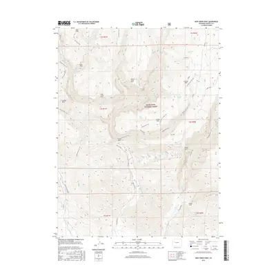 2016 Map of Deep Creek Point, 2016 Print