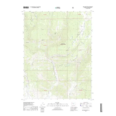 2019 Map of Deep Creek Point, 2019 Print