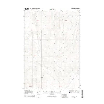 2014 Map of Deep Creek SE, 2014 Print