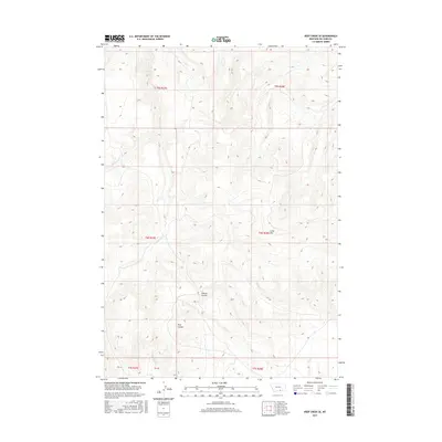2017 Map of Deep Creek SE, 2017 Print